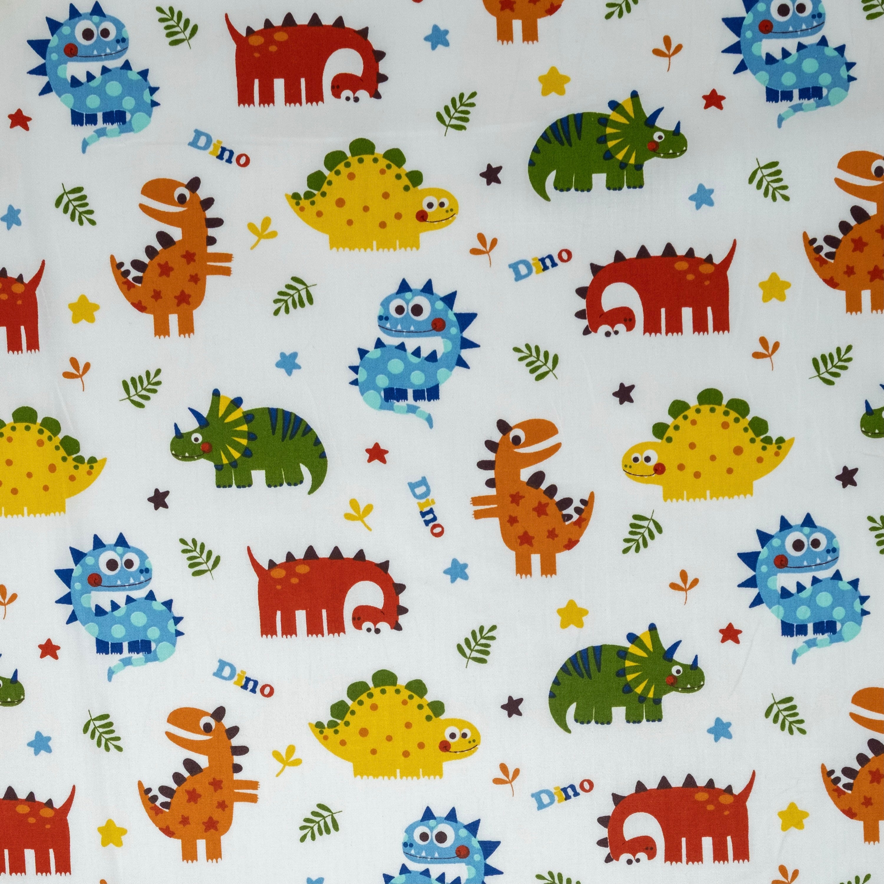 POPELÍN ESTAMPADO INFANTIL FUNNY DINOS