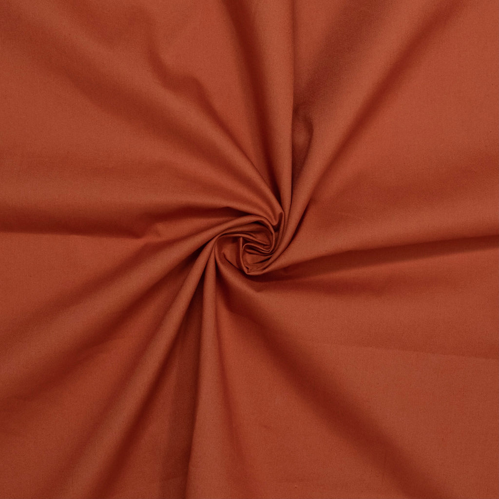 POPELÍN NARANJA TEJA