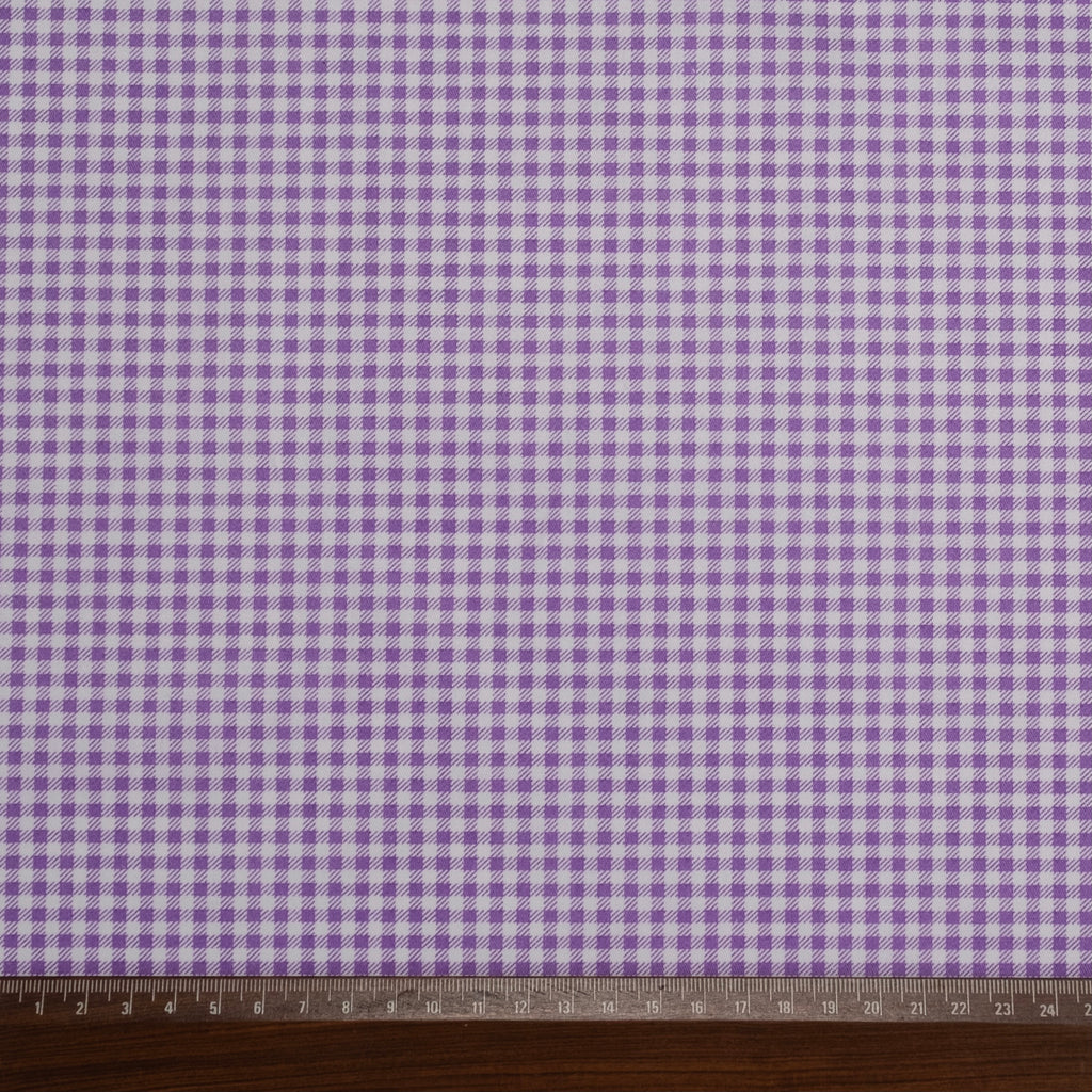 Popeline imprimée Lilas pour pique-nique