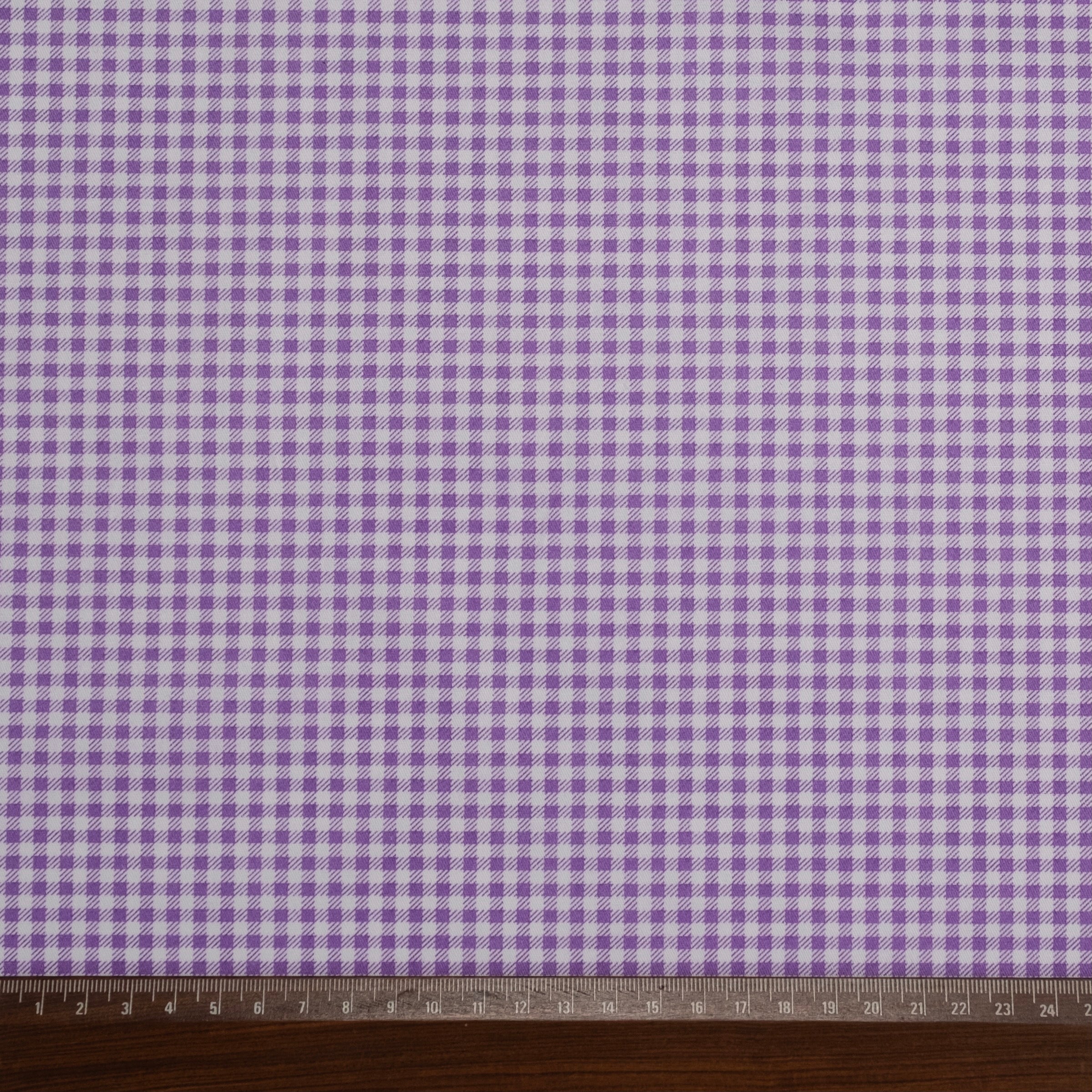 POPELÍN ESTAMPADO PICNIC LILA