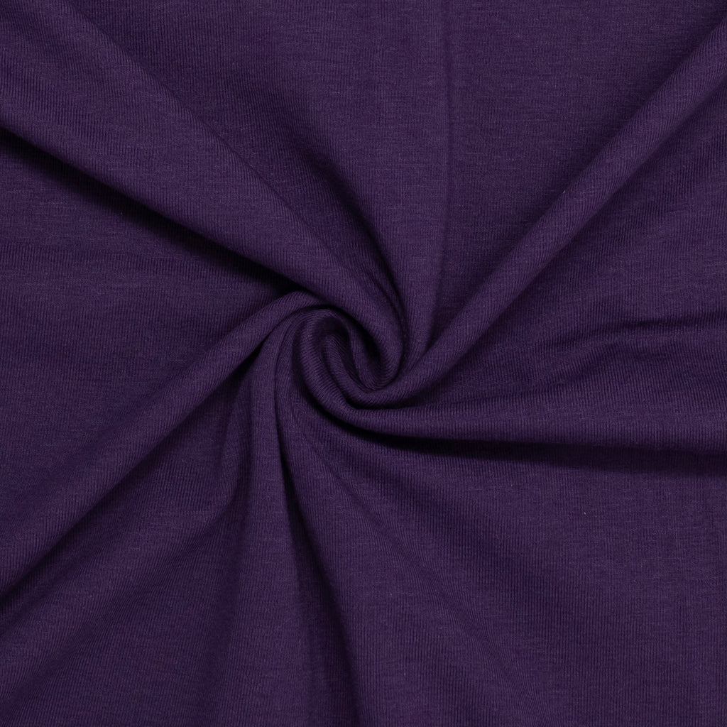 POINT DE COTON LYCRA VIOLET