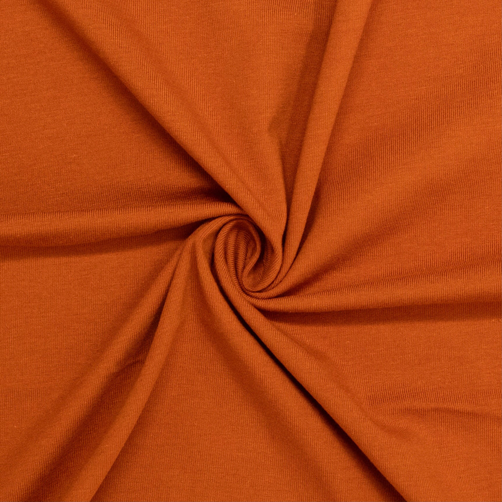 JERSEY COTON LYCRA ORANGE