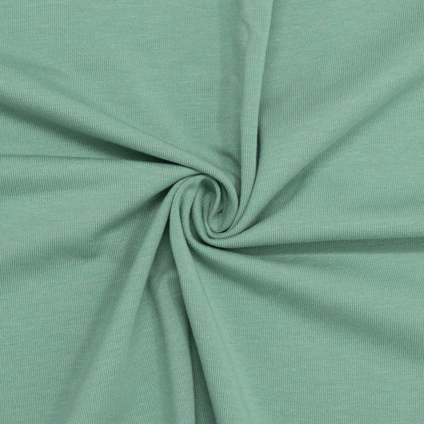 POINT COTON LYCRA VERT SAUGE SOUPLE