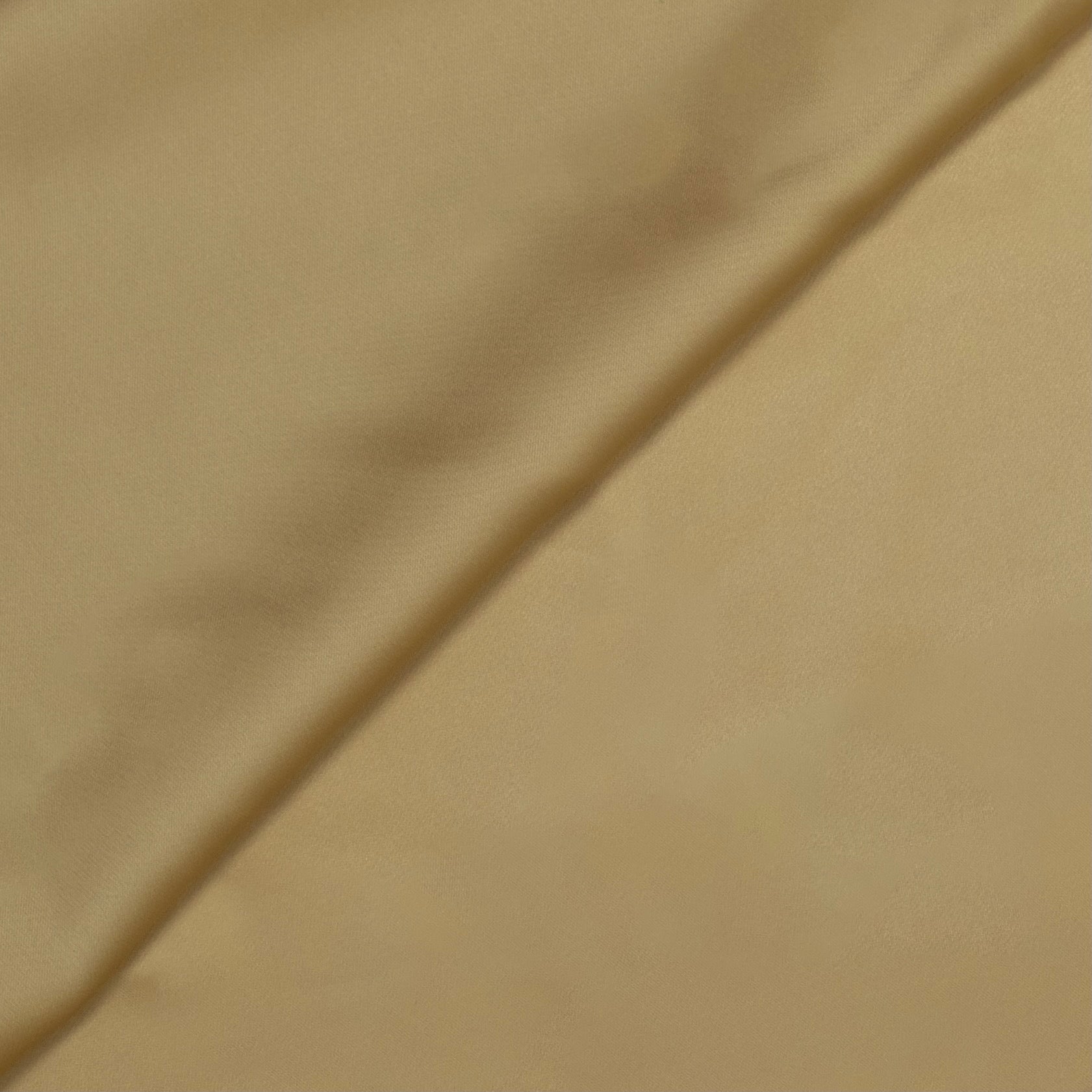 TISSU DE ROBE EN SATIN DORÉ