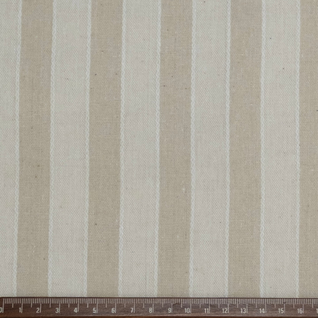 LINEN CANVAS PRINTED WITH BLUE STRIPES
