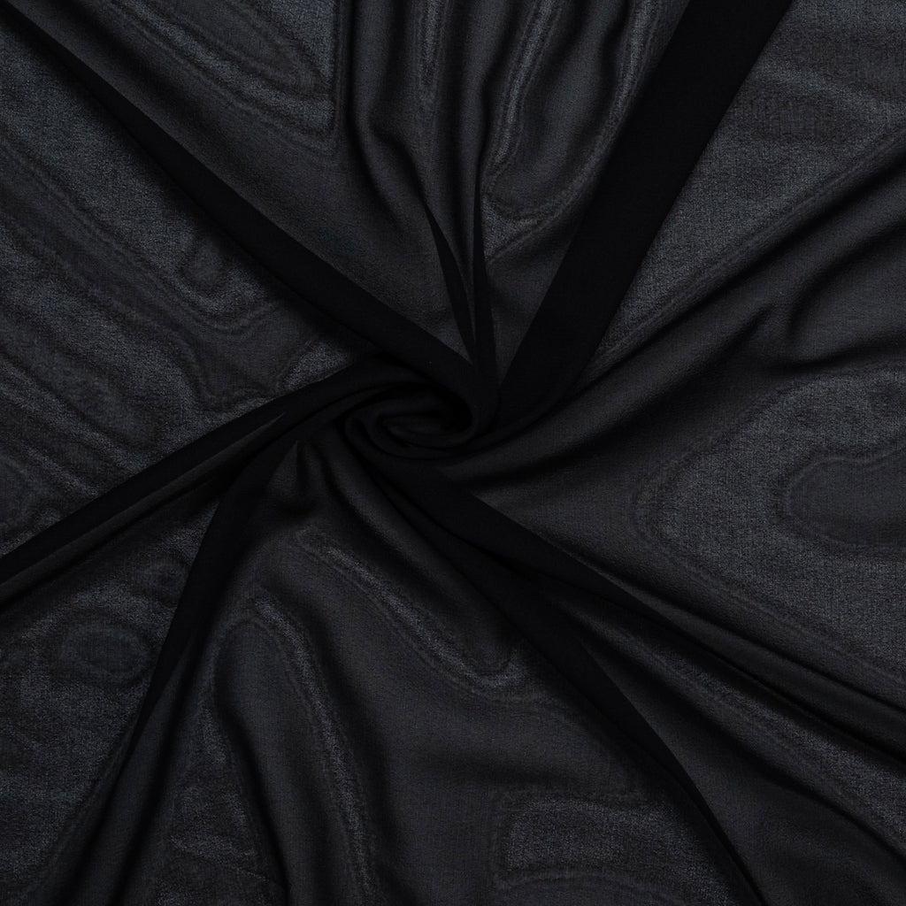 GAZE DE SOIE NOIRE