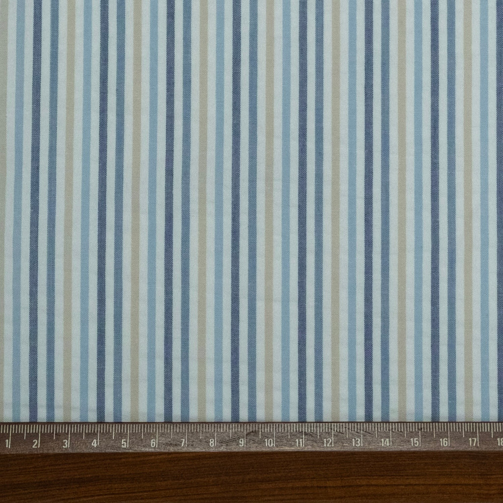 SEERSUCKER MIL RAYAS TONOS AZULES