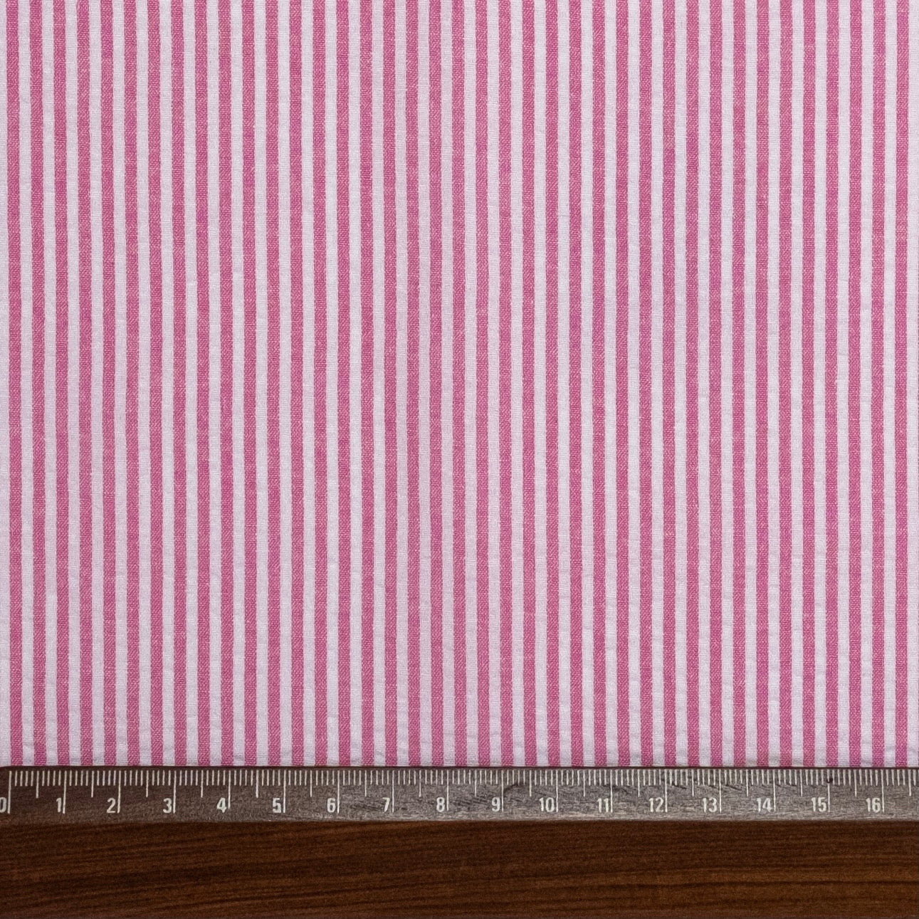SEERSUCKER MIL RAYAS ROSA
