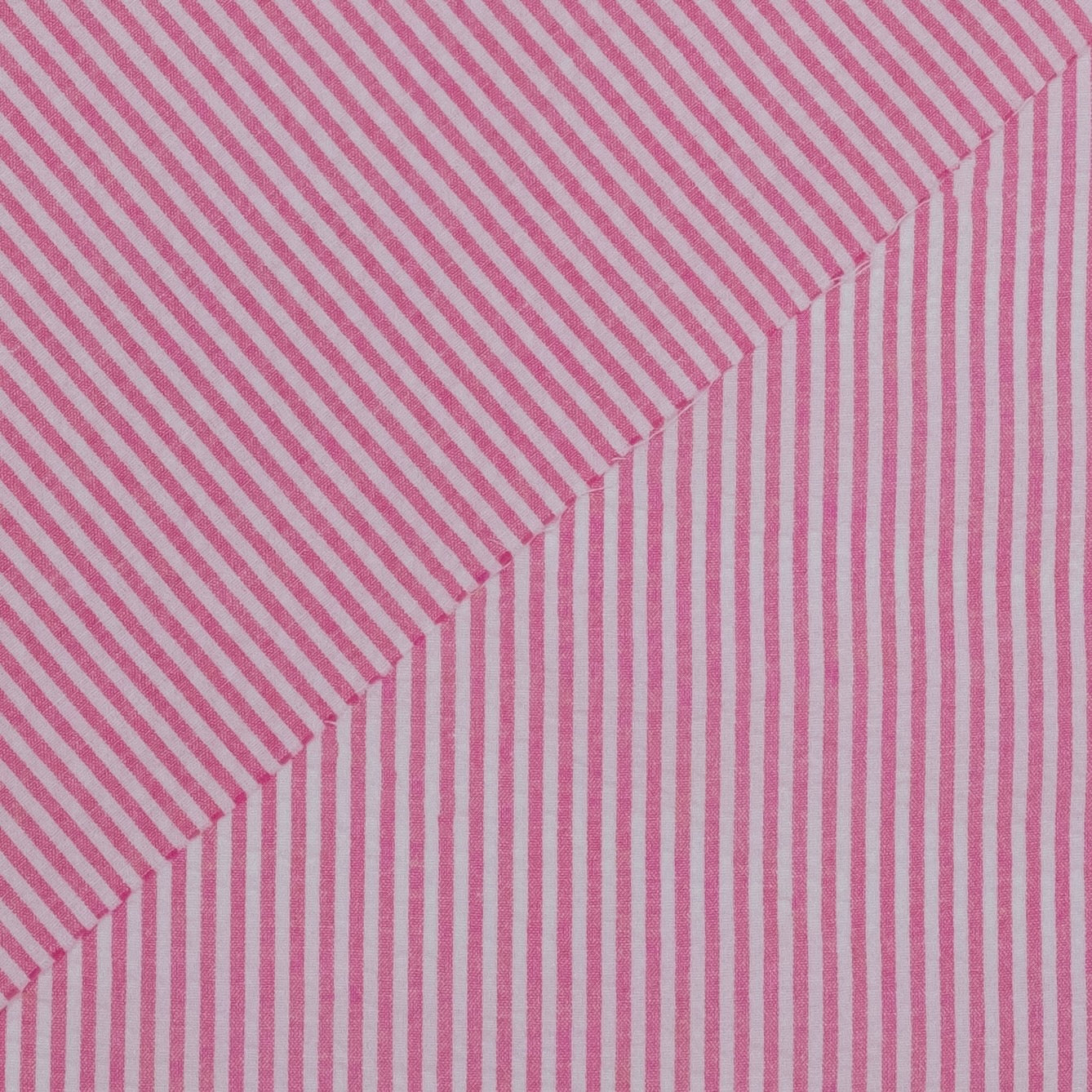 SEERSUCKER MIL RAYAS ROSA