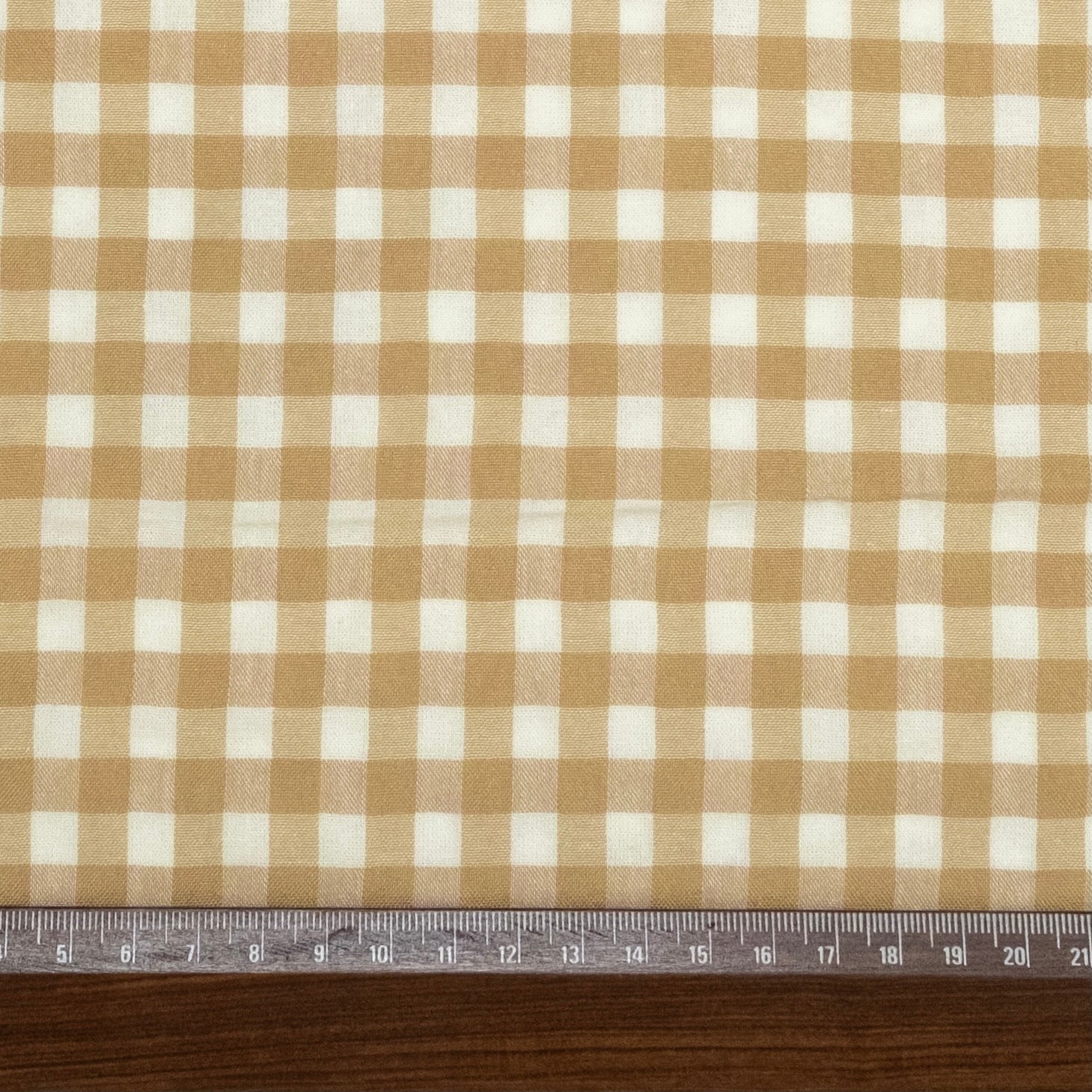 VICHY SEERSUCKER BEIGE CRUDO
