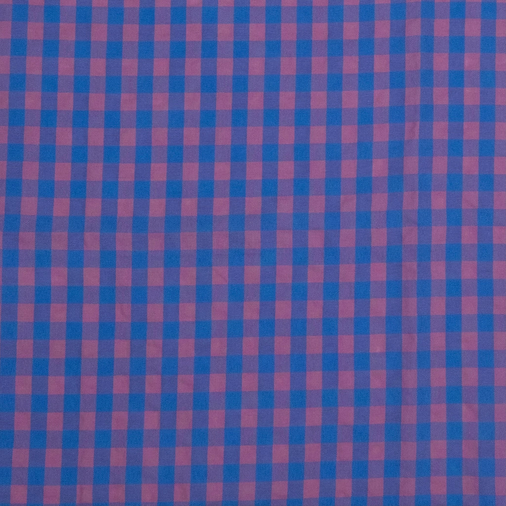 VICHY SEERSUCKER AZUL - LILA