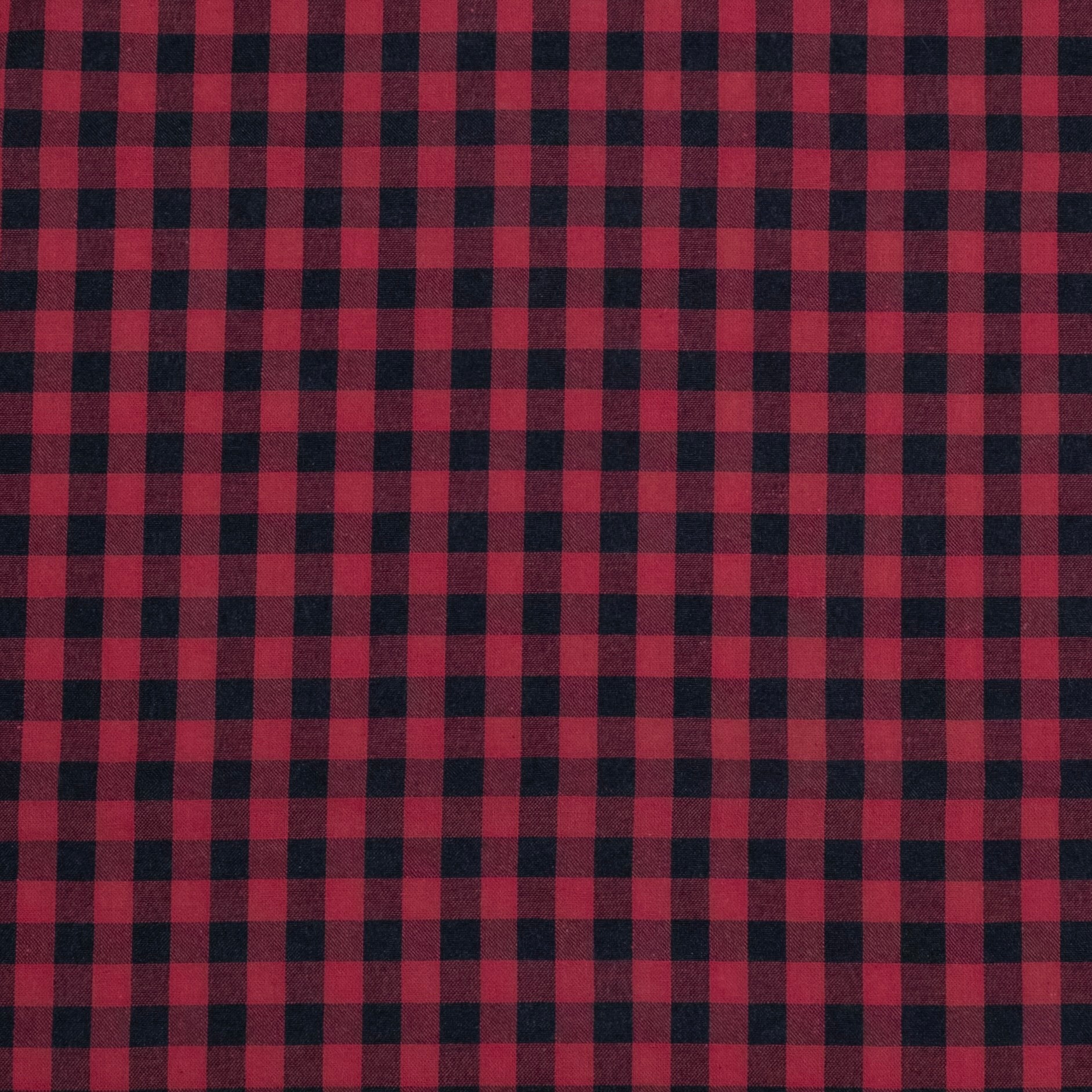 VICHY SEERSUCKER NEGRO - ROJO