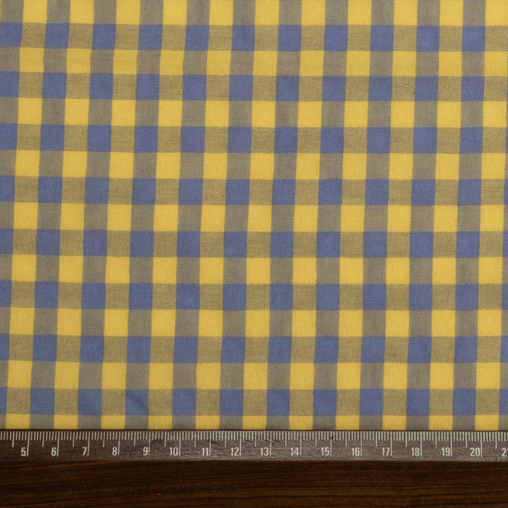 VICHY SEERSUCKER MORADO - AMARILLO