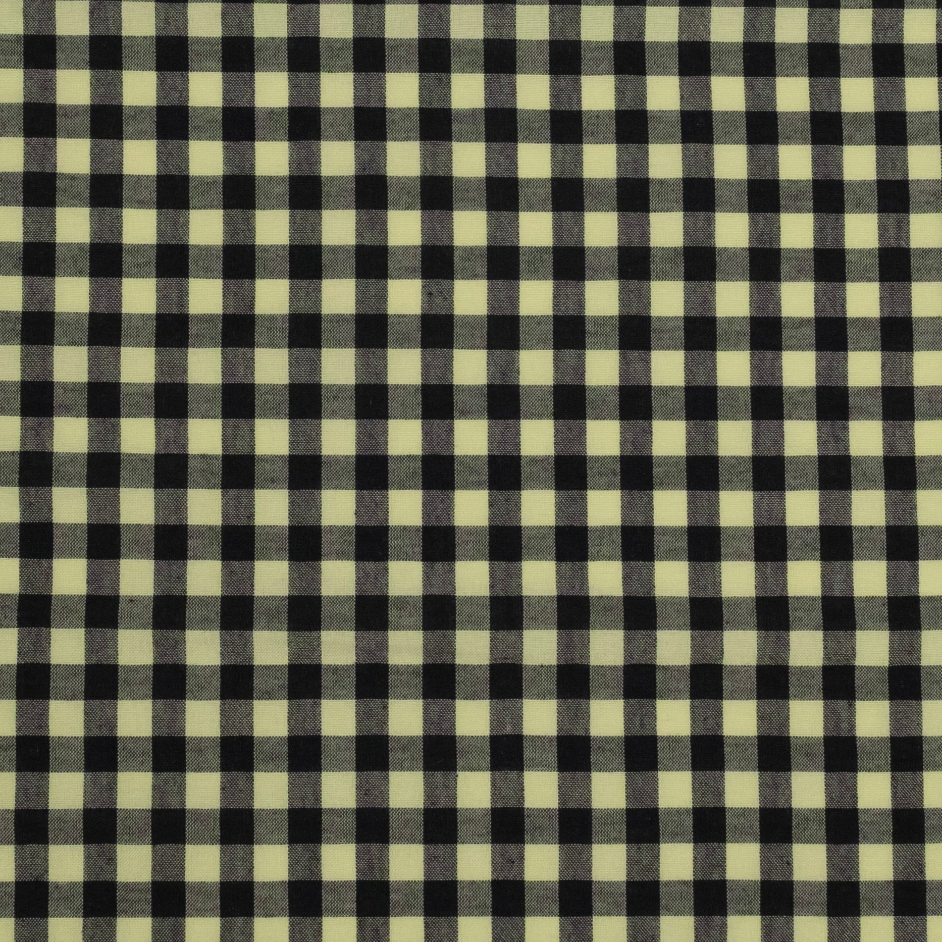 VICHY SEERSUCKER NEGRO - AMARILLO