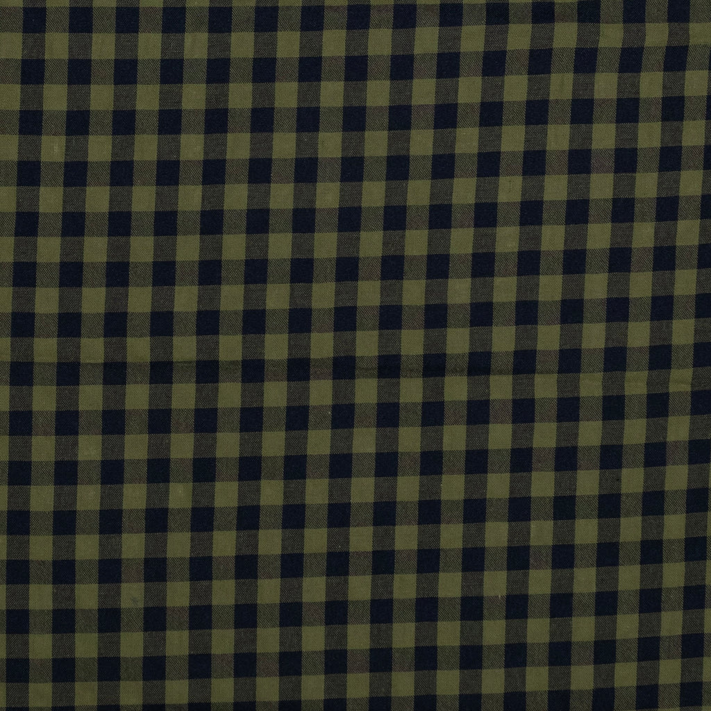 VICHY SEERSUCKER VERDE - NEGRO