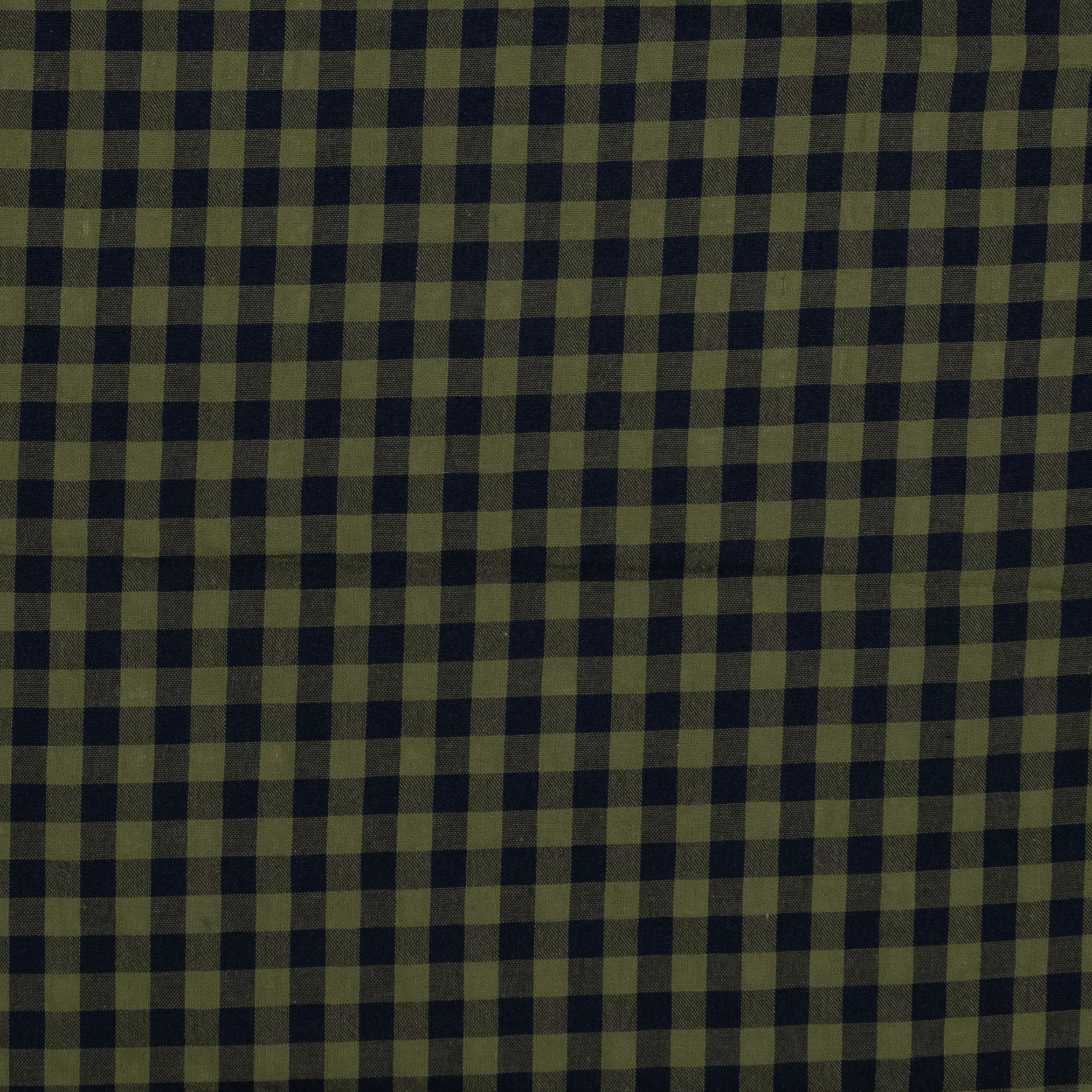 VICHY SEERSUCKER VERDE - NEGRO
