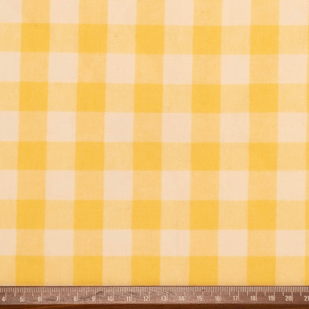 VICHY ALGODÓN MAXI AMARILLO