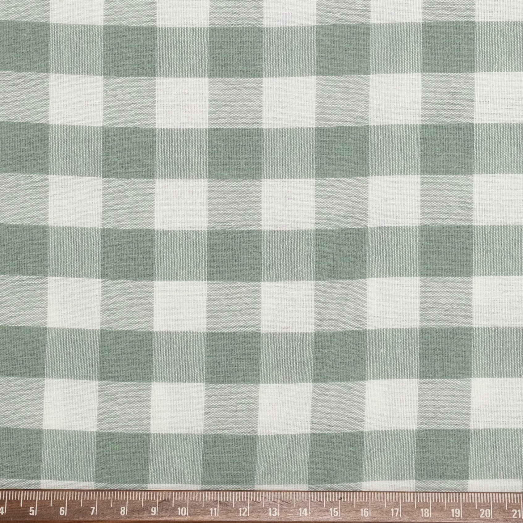 VICHY ALGODÓN MAXI VERDE