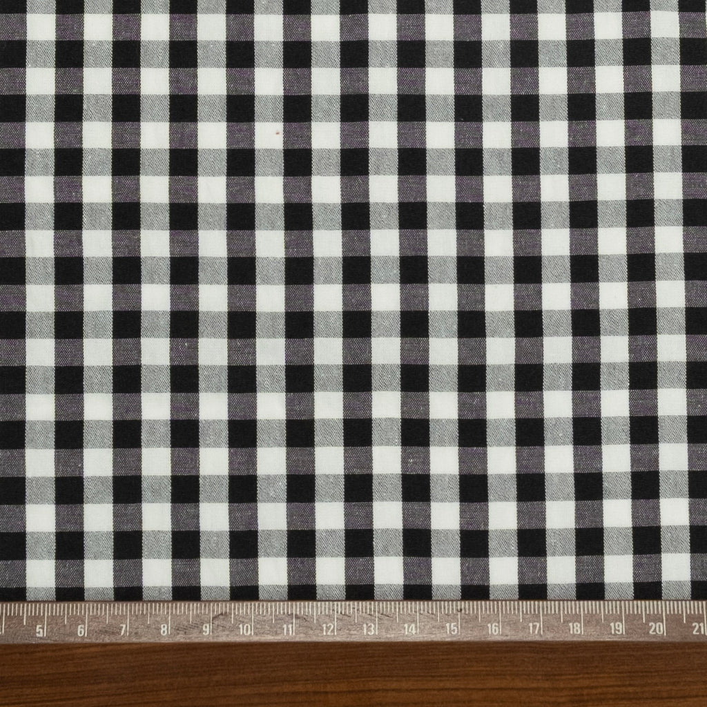 VICHY SEERSUCKER NOIR ET BLANC