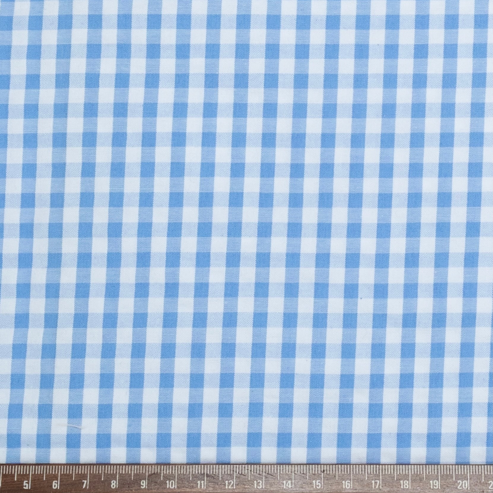 VICHY SEERSUCKER MINI AZUL