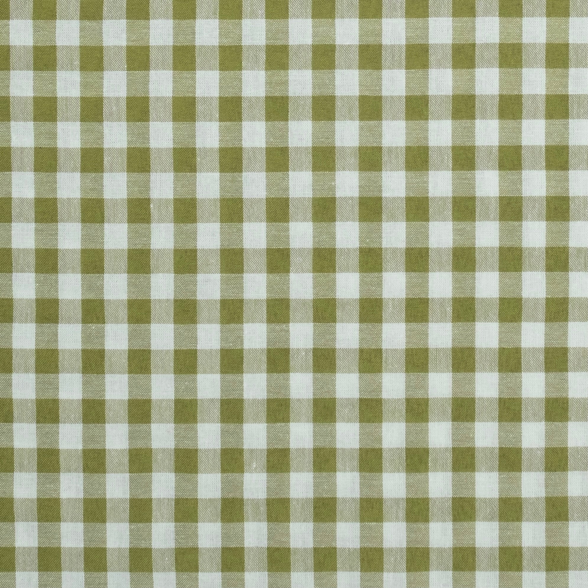 VICHY SEERSUCKER VERDE OLIVA